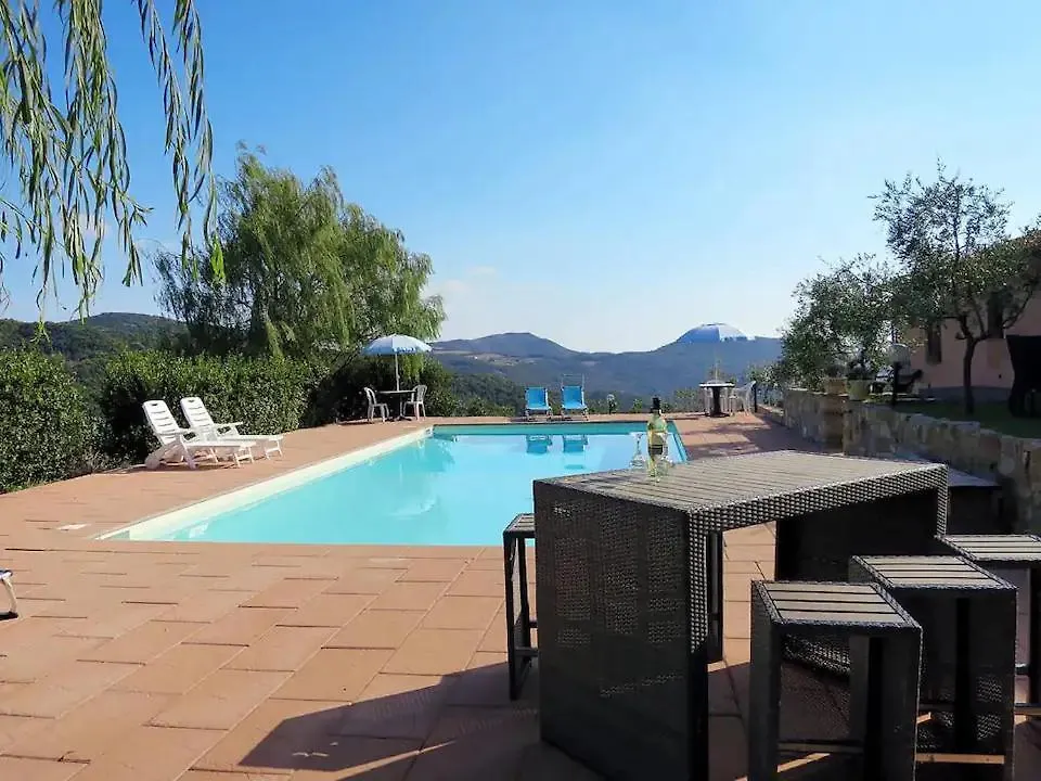 Nibbiaia Trilocale Con Piscinaヴィラ